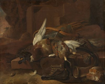 Metsästäjän laukku tekijältä Melchior de Hondecoeter