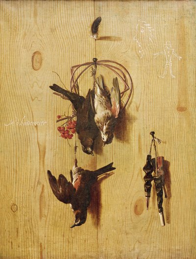 Kuolleet linnut tekijältä Melchior de Hondecoeter
