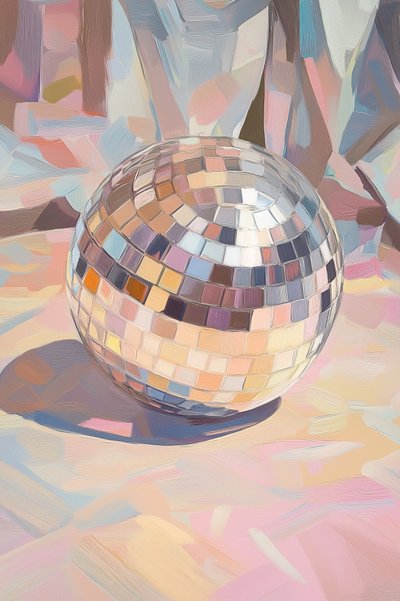 Disco Ball -kakku tekijältä Melloi Art Prints