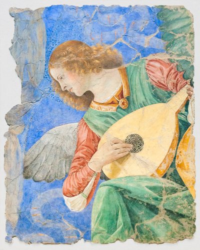 Musiikkia tekeviä enkeleitä, noin 1480 tekijältä Melozzo da Forli