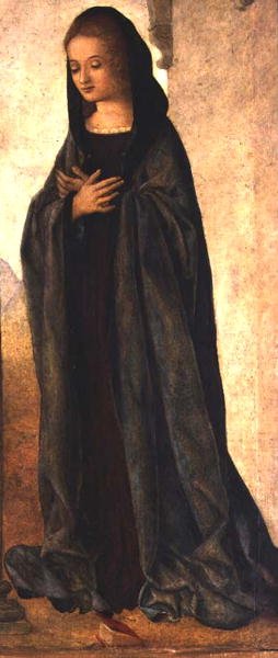 Neitsyt ilmestys tekijältä Melozzo da Forli
