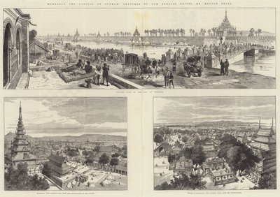 Mandalay, Burman pääkaupunki tekijältä Melton Prior