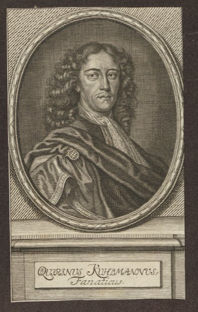 Quirinus Kuhlmann 1651-1689 tekijältä Mentzel