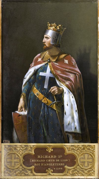 Richard I Leijonasydän, 1841. tekijältä Merry Joseph Blondel