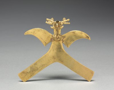 Lintu riipus, c. 1000-1550 (valettu kulta) tekijältä Mesoamerican Mesoamerican
