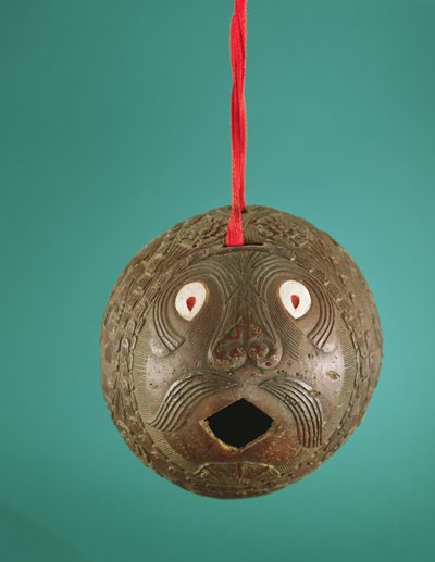 Veistetty pankki, 1800-luvun loppu (kookos) tekijältä Mexican School