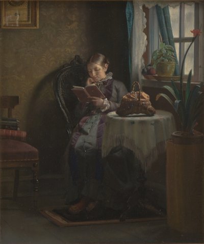 Taiteilijan vaimo lukee tekijältä Michael Ancher