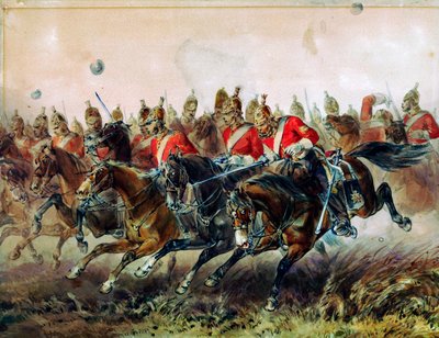 Kevyen prikaatin panos Balaclavan taistelun aikana, 1854 tekijältä Michael Angelo Hayes