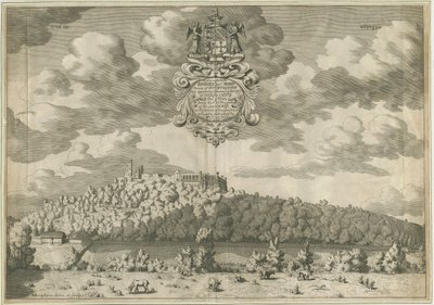 Dudleyn linna: kuparilevykaiverrus, nd [1653-1686] tekijältä Michael Burghers