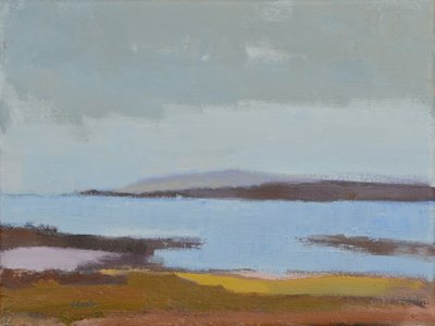 Iona, 2017 (öljy pellavalle) tekijältä Michael G. Clark