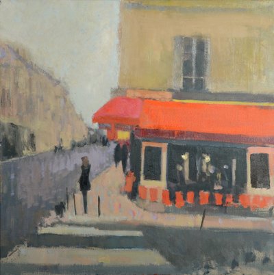 Pariisi, 3. kaupunginosa, 2015 (öljy pellavalle) tekijältä Michael G. Clark