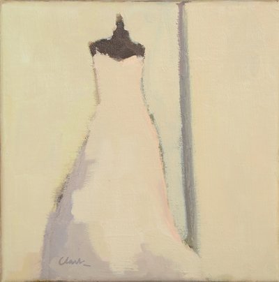 Hääpuku, 2017 (öljy pellavalle) tekijältä Michael G. Clark