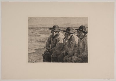 Tanskalainen: Kolme kalastajaa tekijältä Michael Peter Ancher