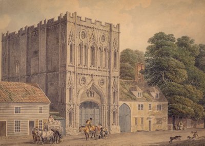 Abbey Gaten länsirintama, Bury St. Edmunds, 1788-1801 tekijältä Michael Rooker