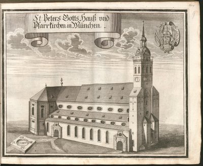 Saksa: St Peters Gotts Hauß ja Münchenin seurakuntakirkot tekijältä Michael Wening
