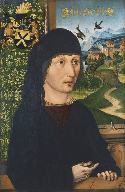 Levinus Memmingerin muotokuva, noin 1485 tekijältä Michael Wolgemut