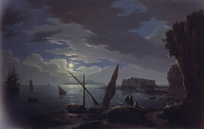 Näkymä Napolinlahdelle (öljy kankaalle) tekijältä Michael Wutky