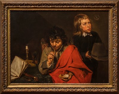 Pojat puhaltaa kuplia tekijältä Michaelina Wautier