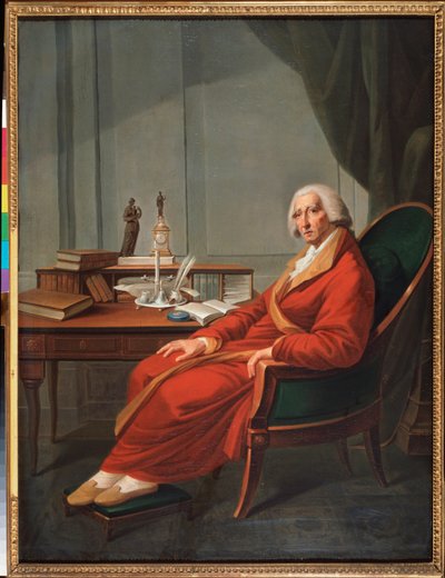 Venäjän keisarillisen liittokanslerin kreivi Ivan Ostermanin (1725-1811) muotokuva (Venäjän keisarillisen liittokanslerin kreivi Ivan Ostermanin muotokuva) - Michail Fjodorovitš Volnovin (1759-1826) maalaus, öljy kankaalle tekijältä Michail Fyodorovich Voinov