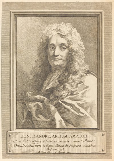 Taiteilijan isän muotokuva tekijältä Michel François Dandré Bardon after Jean Baptiste Van Loo