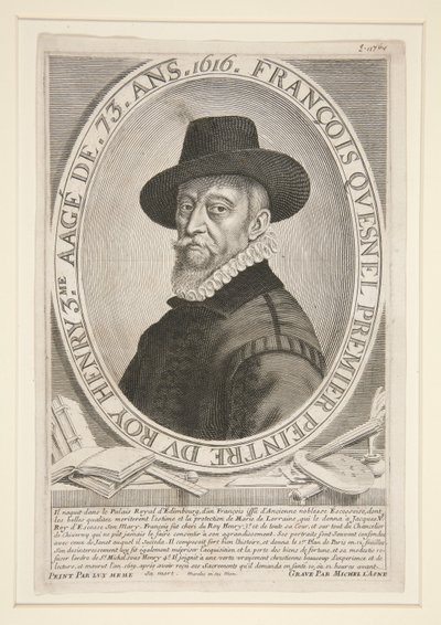 Francois Quesnel (1543-1619), 73-vuotiaana tekijältä Michel Lasne