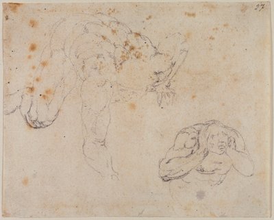 Kopio viimeisestä tuomiosta tekijältä Michelangelo (after) Buonarroti