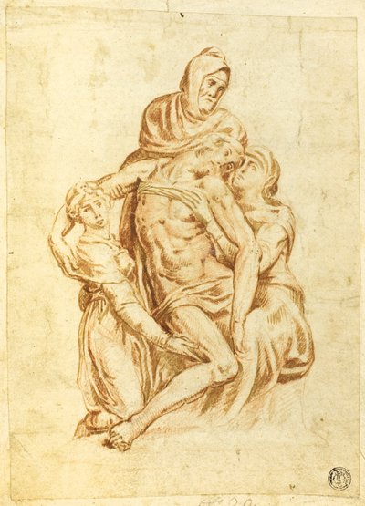 Kristuksen laskeutuminen tekijältä Michelangelo Buonarroti
