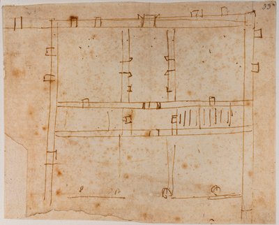 Talon suunnitelma tekijältä Michelangelo Buonarroti