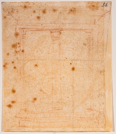Ikkunan reunusikkuna tekijältä Michelangelo Buonarroti