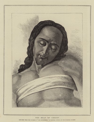 Kristuksen Pää tekijältä Michelangelo Buonarroti