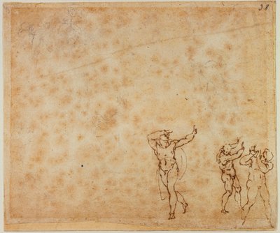 Kolme alastonkuvaa tekijältä Michelangelo Buonarroti