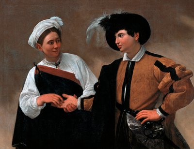 Onnea, 1595 tekijältä Michelangelo Merisi Caravaggio