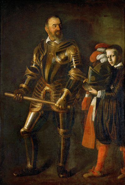 Alof de Vignacourt, Maltan ritarikunnan suurmestari. tekijältä Michelangelo Merisi da Caravaggio