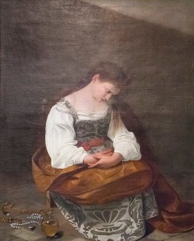 Katuva Maria Magdaleena tekijältä Michelangelo Merisi da Caravaggio