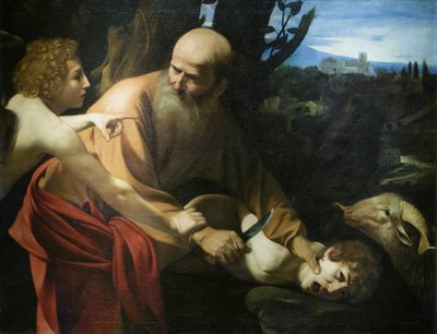 Iisakin uhri tekijältä Michelangelo Merisi da Caravaggio