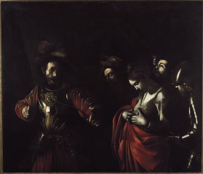Pyhän Ursulan marttyyrikuolema tekijältä Michelangelo Merisi da Caravaggio