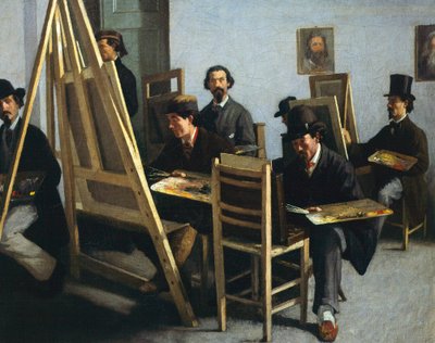 Michele Cammaranon maalauskoulu, noin 1865 tekijältä Michele Cammarano