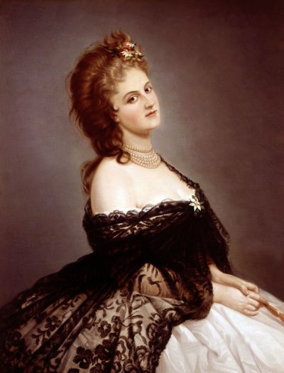 Virginia Oldoini, Castiglionen kreivitär, Pierre-Louis Piersonin valokuvan jälkeen, 1862 tekijältä Michele Gordigiani