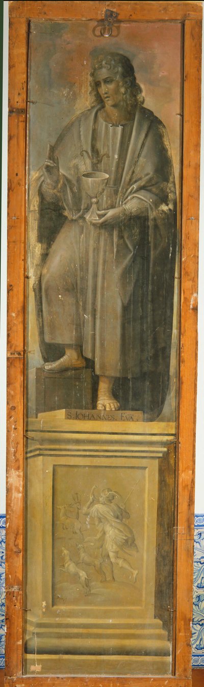Pyhä Johannes Kastaja tekijältä Michiel I Coxie or Coxcie
