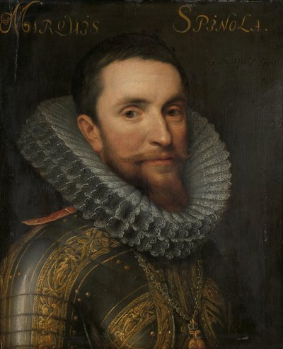 Ambrogio Spinolan muotokuva tekijältä Michiel Jansz van Mierevelt (workshop of)