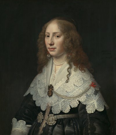 Aegje Hasselaerin muotokuva Aegje Hasselaerin (1617-64) muotokuva tekijältä Michiel Jansz van Mierevelt