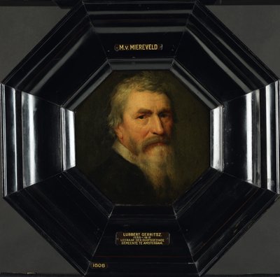 Lubbert Gerritszin muotokuva, noin 1607 (öljy paneelille). tekijältä Michiel Jansz. van Mierevelt