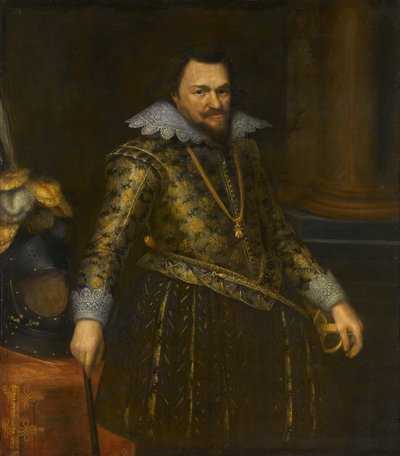 Oranssin prinssin Philips Willemin (1554-1618) muotokuva tekijältä Michiel Jansz van Mierevelt