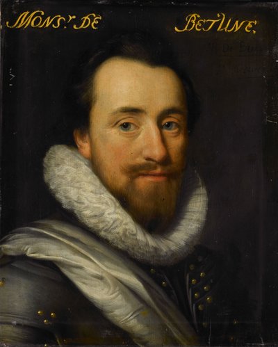 Muotokuva Syrius de Bethunesta, noin 1615-1633 (öljy paneelille). tekijältä Michiel Jansz van Mierevelt