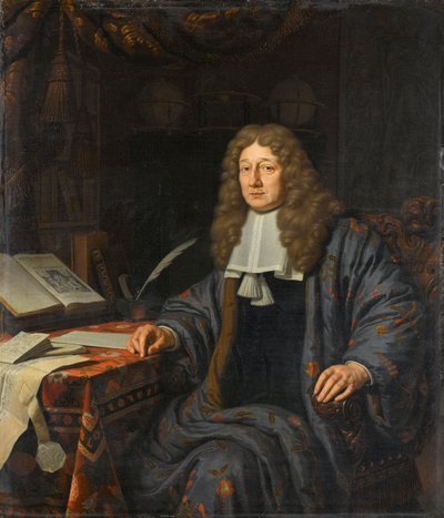 Johannes Hudden muotokuva tekijältä Michiel van Musscher