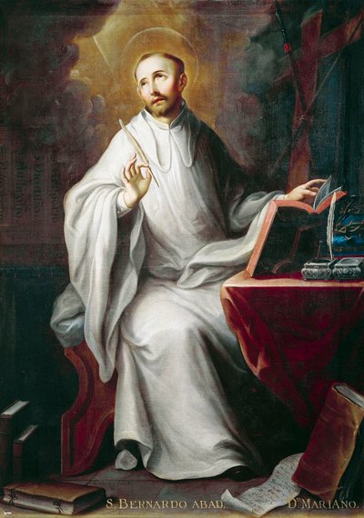 St Bernard, Miguel Cabrera (1695-1768) tekijältä Miguel Cabrera