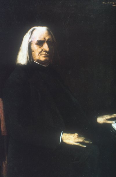 Franz Liszt, 1886 tekijältä Mihály Munkácsy