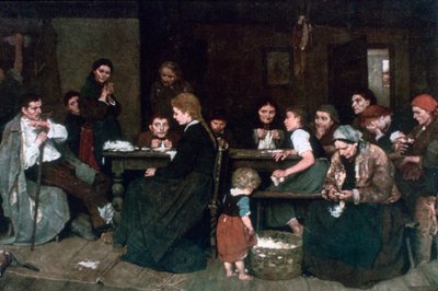 Nimetön, c1864-1900 tekijältä Mihály Munkácsy