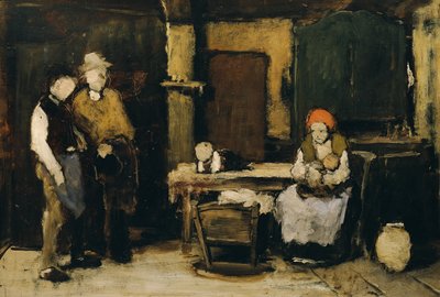 Juomari tekijältä Mihály von Munkácsy