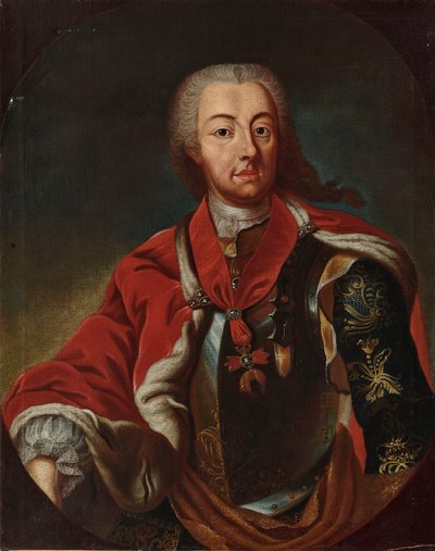 Lorraine-prinssi Charles Alexanderin muotokuva 1712-1780. tekijältä Mijtens
